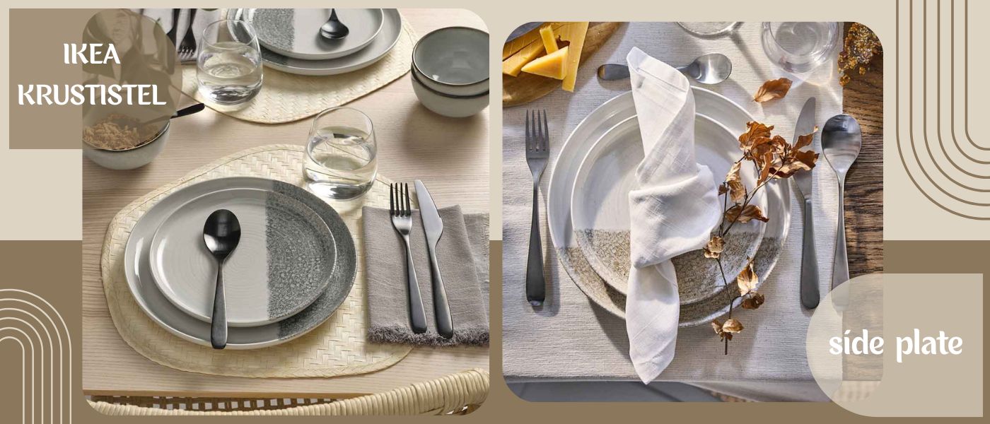 بشقاب میوه خوری ایکیا مدل IKEA KRUSTISTEL